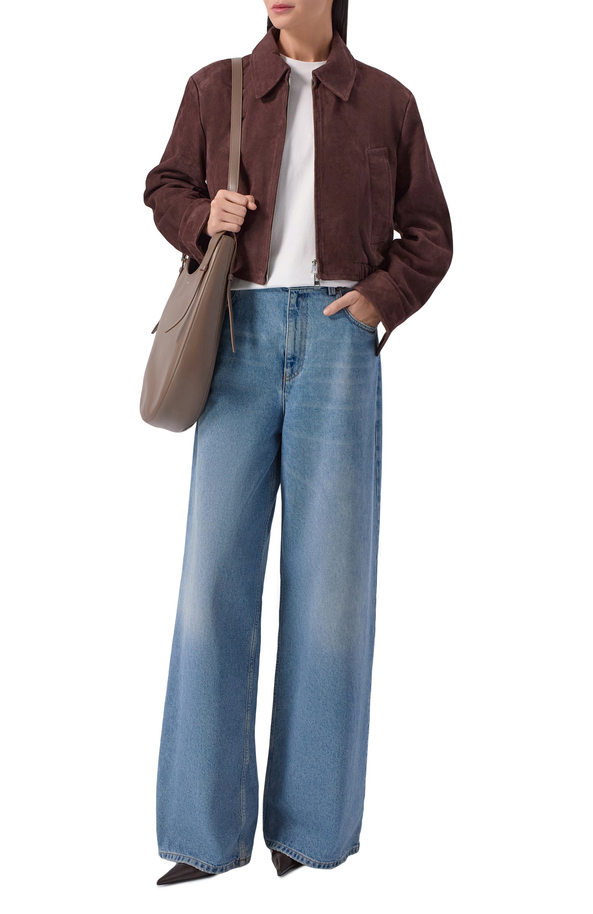 Замшевая куртка AGOLDE, арт. A5103, фото 2