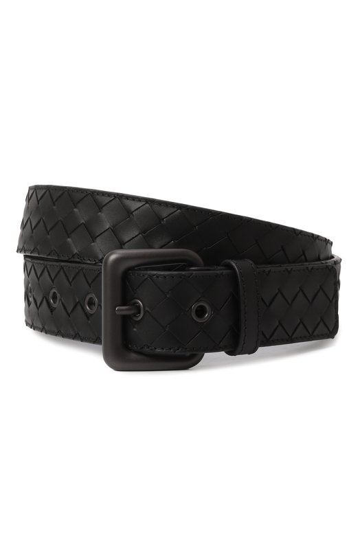 Кожаный ремень Bottega Veneta 271932/V47W0 Чёрный 271932/V47W0