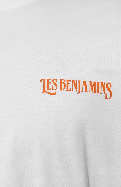 Хлопковая футболка LES BENJAMINS, арт. LB23SSH0EMUTS-018, фото 5