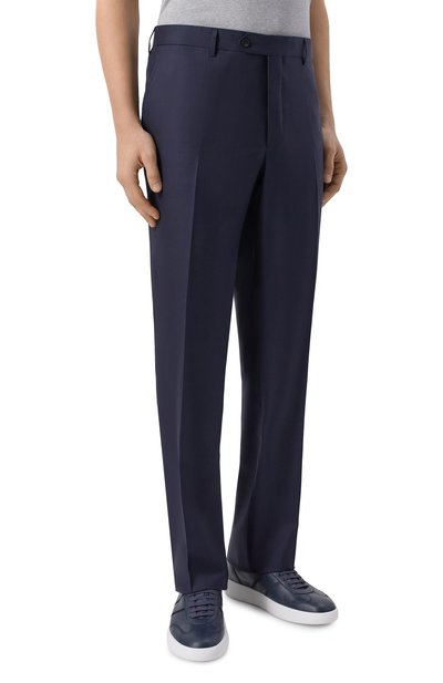 Брюки из шерсти и шелка MVST, арт. M26.CSM.T410/953-W00L/SILK, фото 3