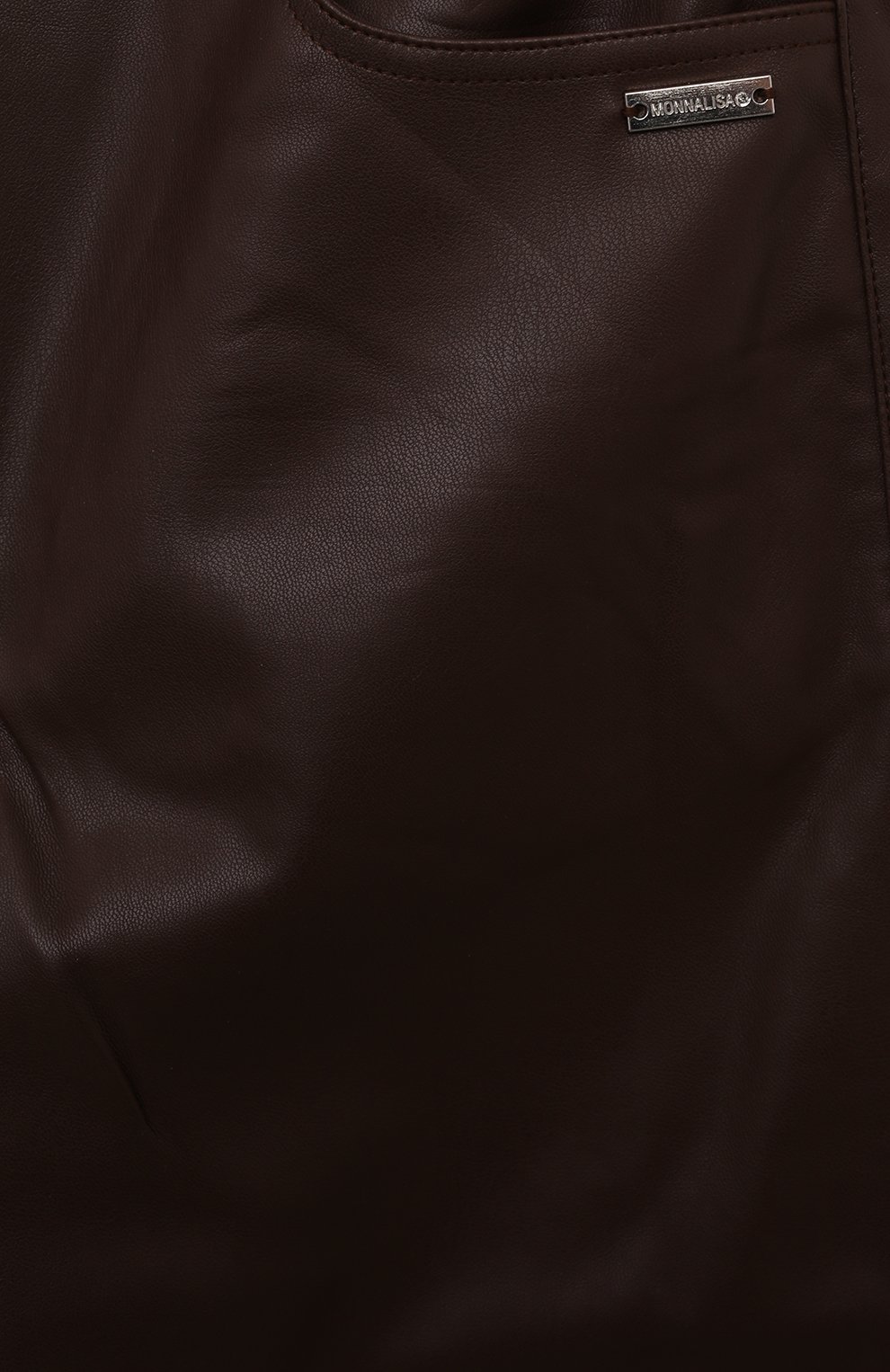 Брюки из экокожи MONNALISA, арт. 49D406, фото 3