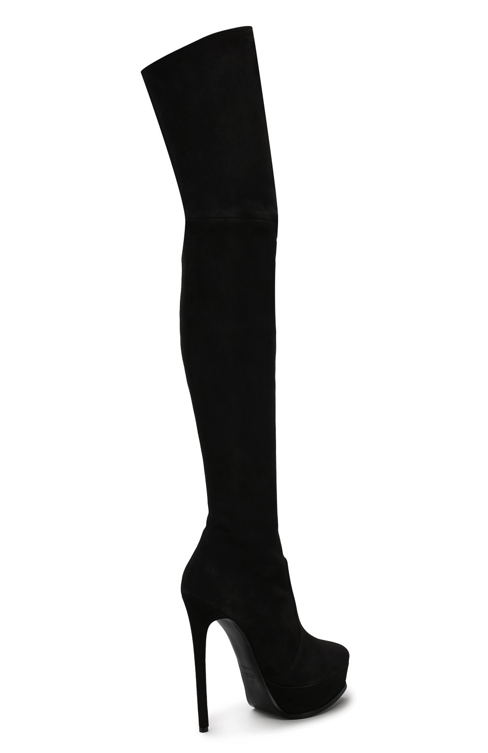 Замшевые ботфорты flora на шпильке и платформе CASADEI, арт. 1T831E140.T045000, фото 4