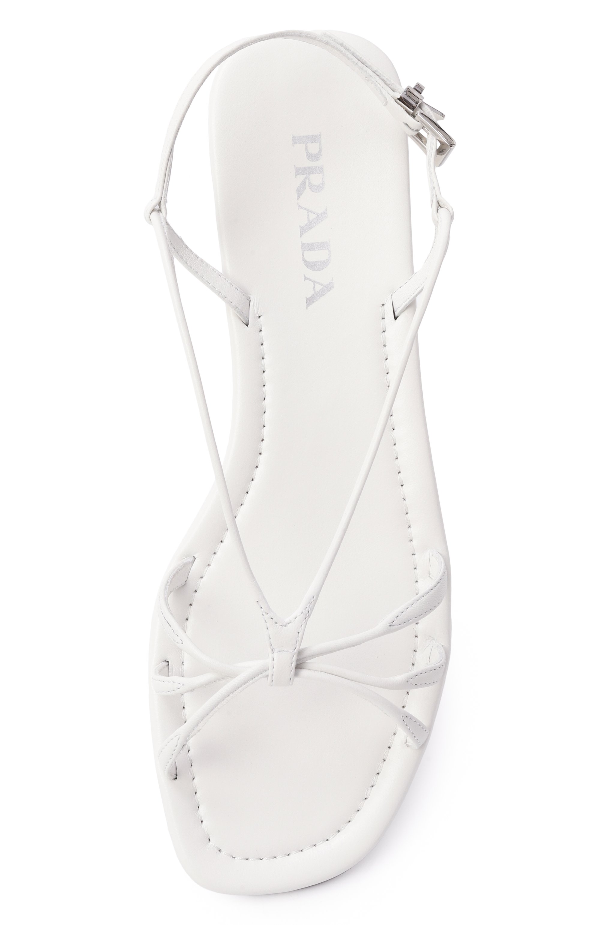 Кожаные сандалии PRADA, арт. 1X504N/011, фото 6