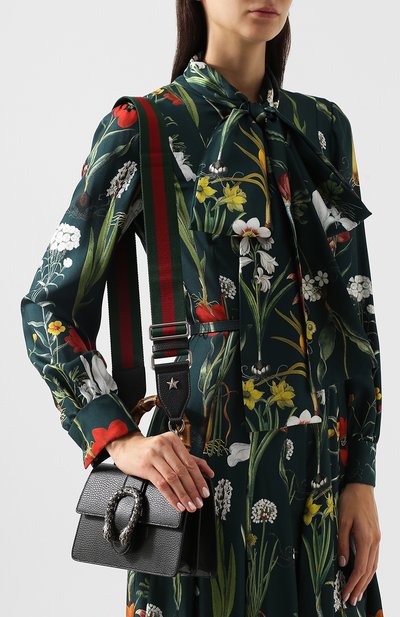 Сумка dionysus mini GUCCI черного цвета по цене 238000 руб., арт. 523367/CA0HN, фото 5 Сумка dionysus mini GUCCI, арт. 523367/CA0HN, фото 5