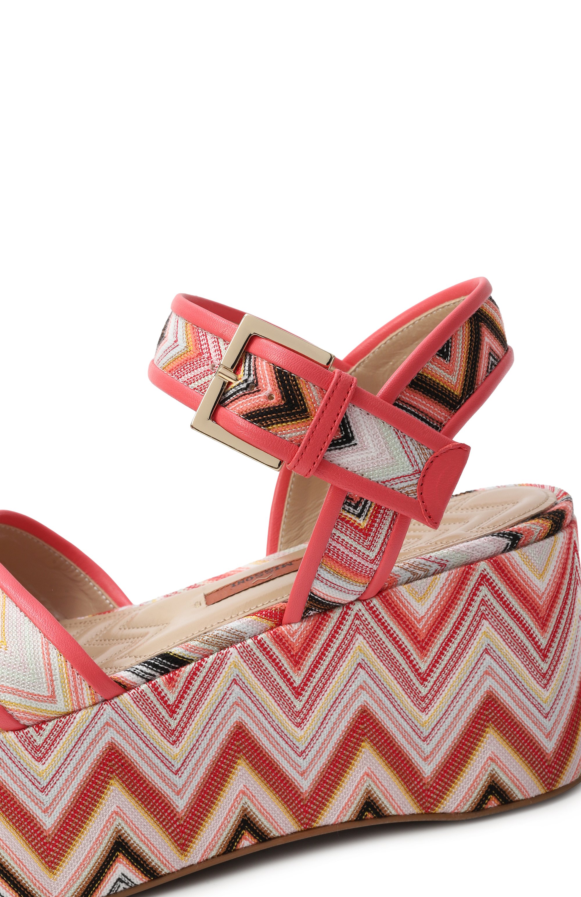 Текстильные босоножки MISSONI, арт. MWF038, фото 7