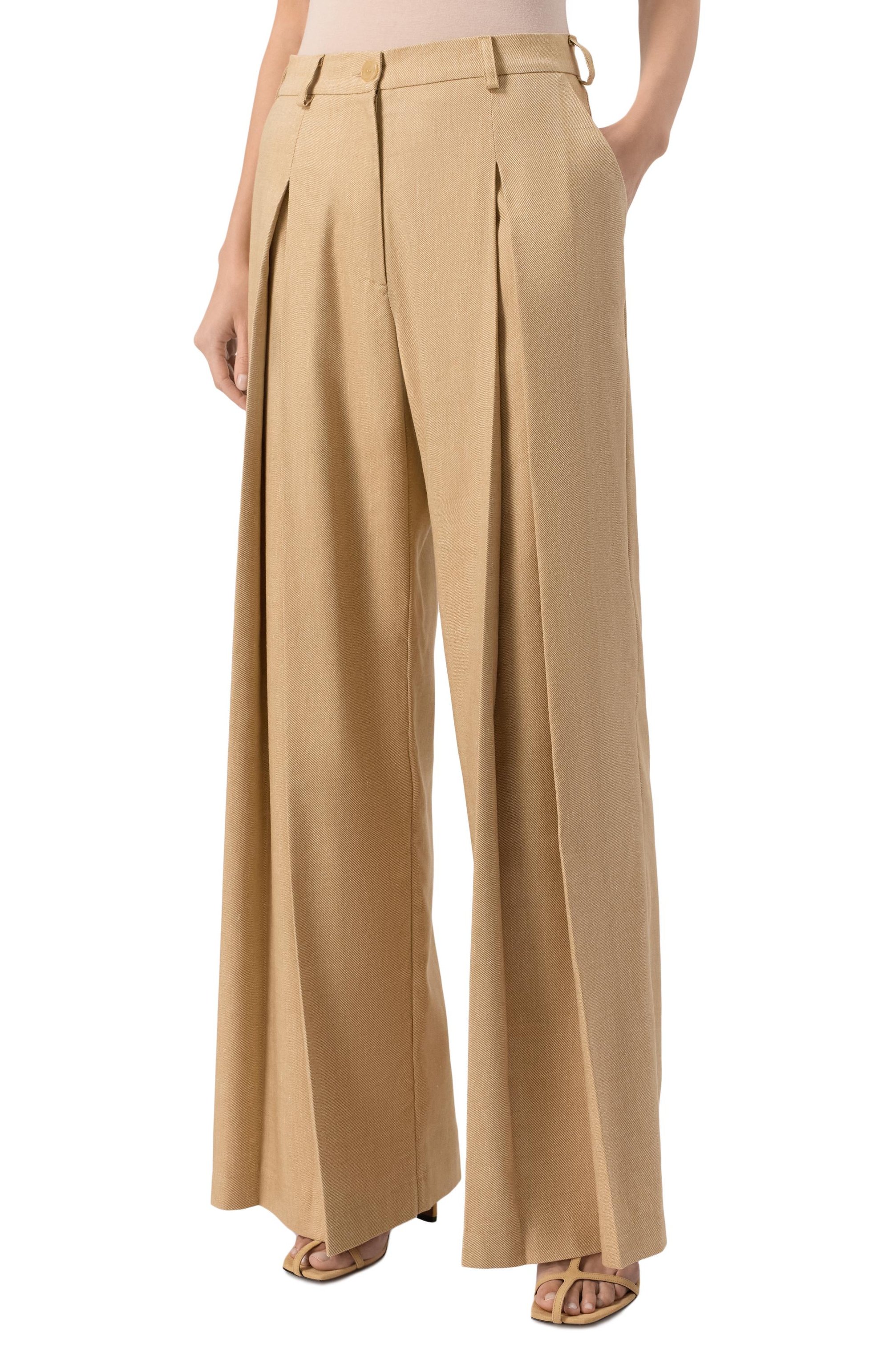 Брюки изо льна и вискозы LEFFERS, арт. 15.52.75.12.04, фото 3