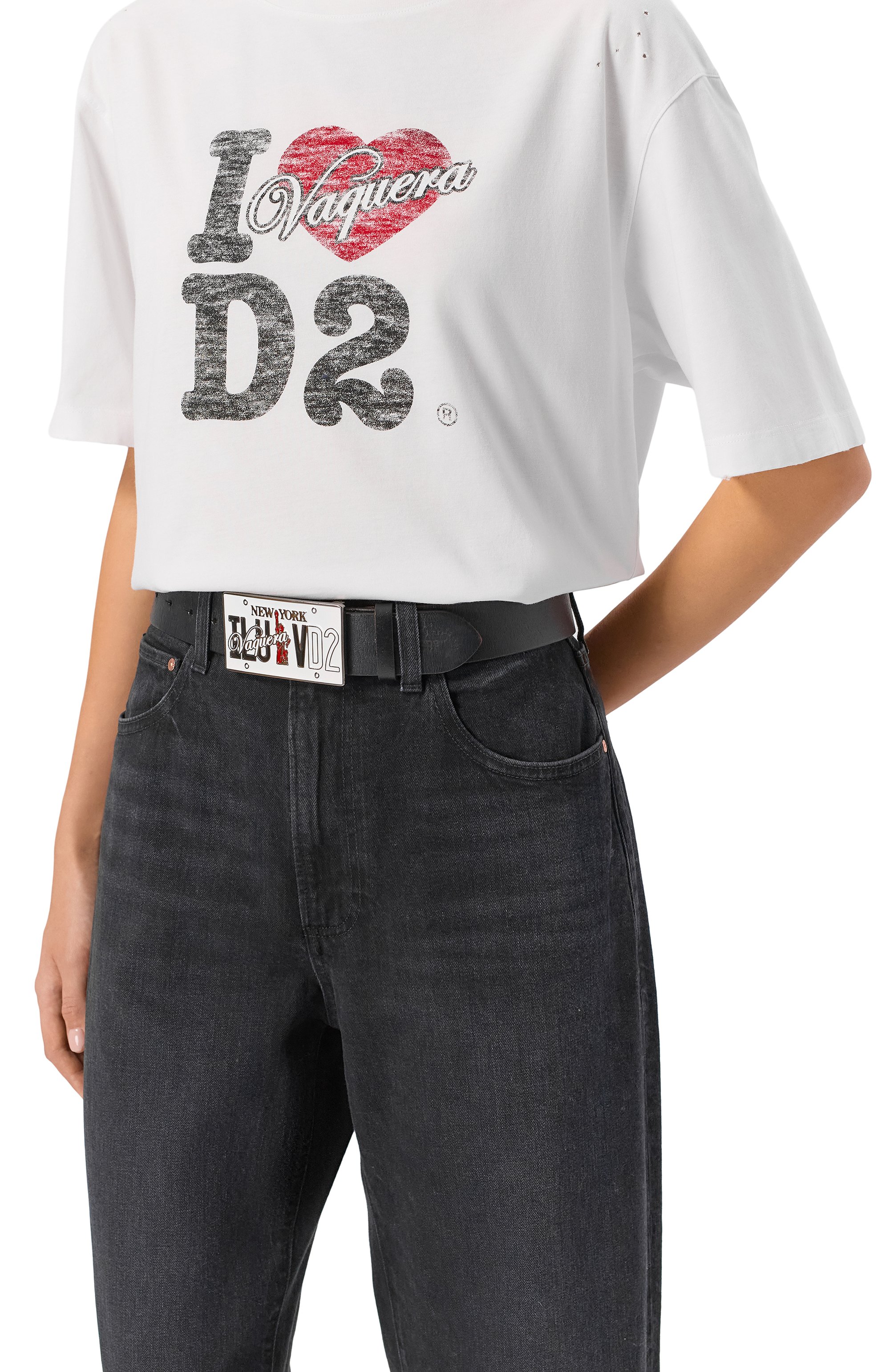 Кожаный ремень DSQUARED2, арт. BEW0692/12900001, фото 2