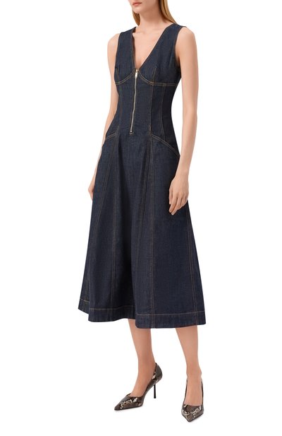 Джинсовое платье SELF-PORTRAIT, арт. PF25801MBL, фото 3