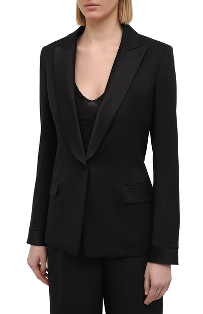 Шерстяной жакет TOM FORD черного цвета по цене 299500 руб., арт. GI2814-FAX733, фото 3 Шерстяной жакет TOM FORD, арт. GI2814-FAX733, фото 3