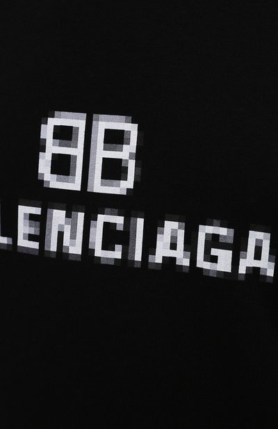 Хлопковая футболка BALENCIAGA, арт. 612965/TKVI7, фото 5