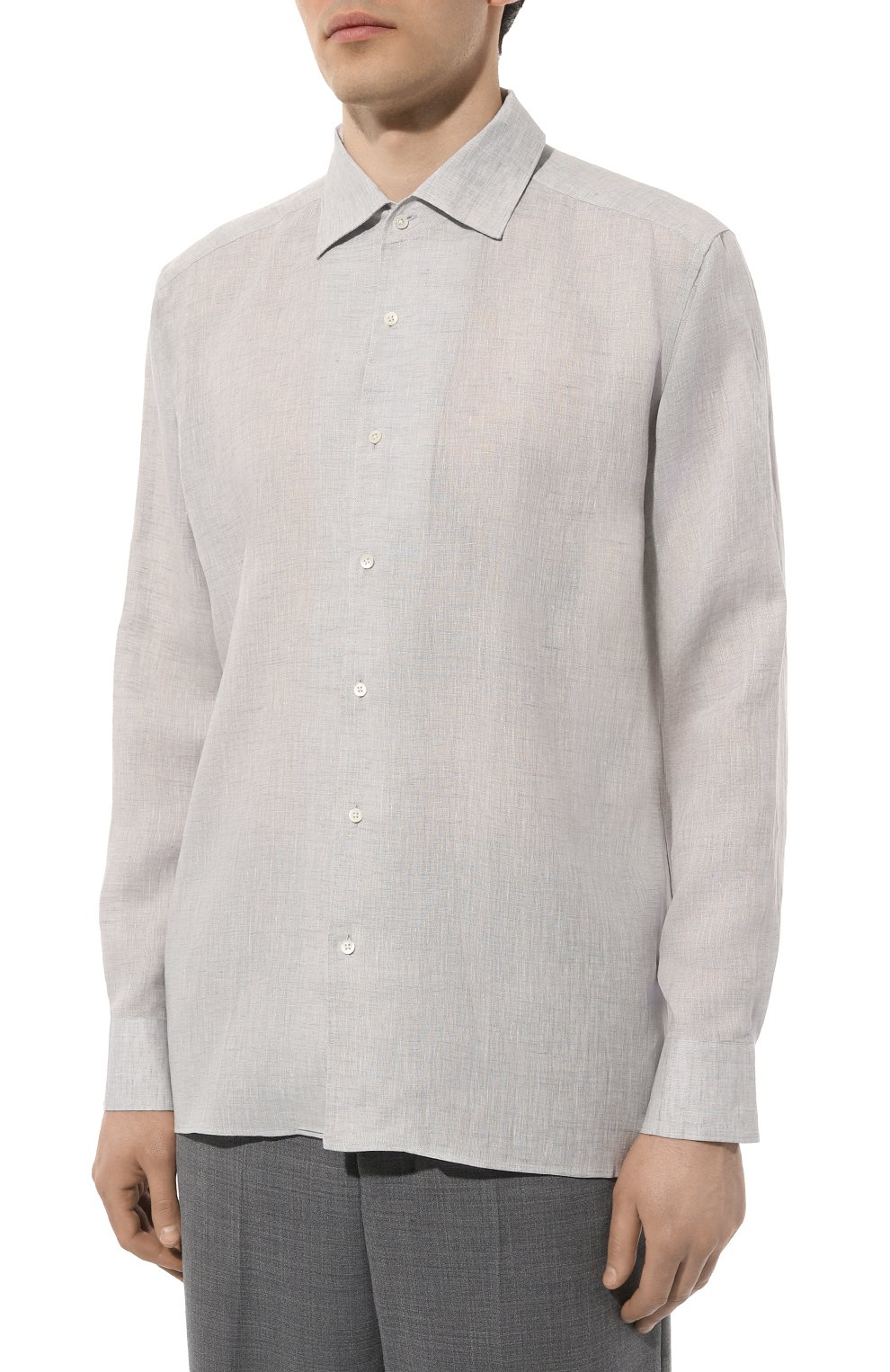 Льняная рубашка COLOMBO, арт. CM00375, фото 3