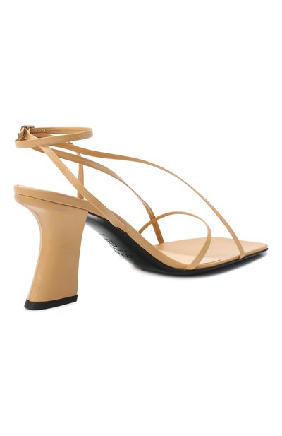 Кожаные босоножки kersti BY FAR, арт. 20PFKRSNUL, фото 4