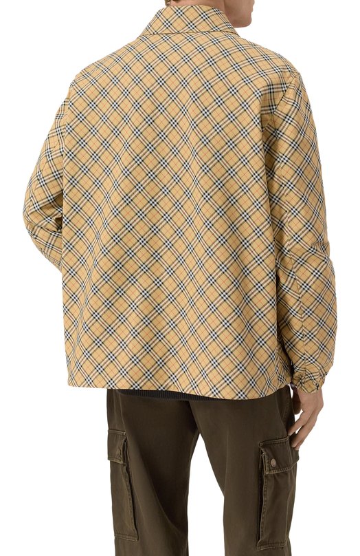 Куртка-рубашка Burberry 8110283 Бежевый  8110283 Фото 4