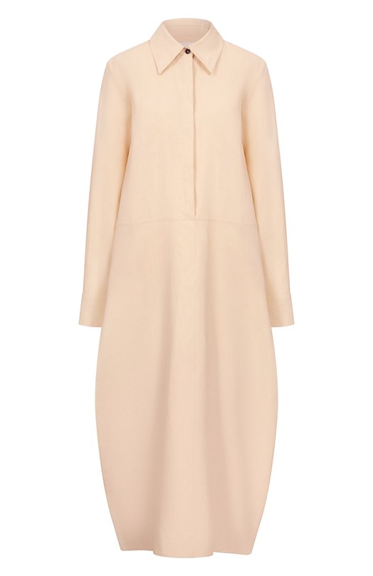 Льняное платье Jil Sander J04CT0004/J60001 Розовый J04CT0004/J60001