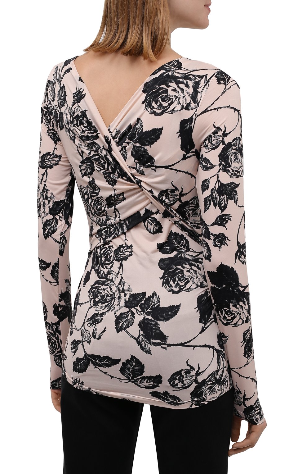 Топ MSGM бежевого цвета по цене 29650 руб., арт. 3141MDM18 217654, фото 4 Топ MSGM, арт. 3141MDM18 217654, фото 4