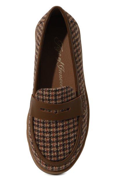Шерстяные лоферы paula AGE OF INNOCENCE, арт. 000361/PAULA PLAID/30, фото 4