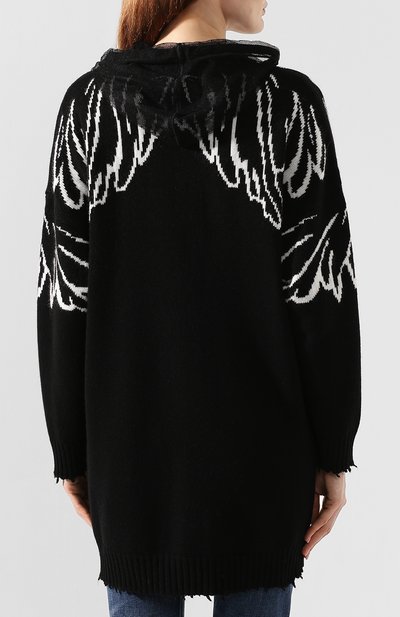 Кардиган из смеси шерсти и вискозы REDVALENTINO, арт. SR3KAA21/4D2, фото 4