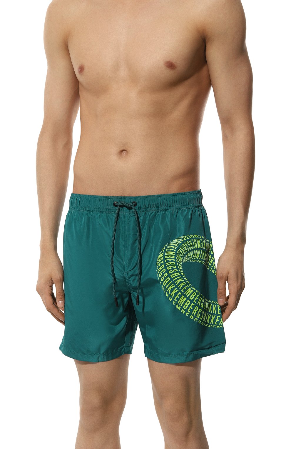 Плавки-шорты DIRK BIKKEMBERGS бирюзового цвета по цене 6945 руб., арт. BKK3MBM06, фото 2 Плавки-шорты DIRK BIKKEMBERGS, арт. BKK3MBM06, фото 2