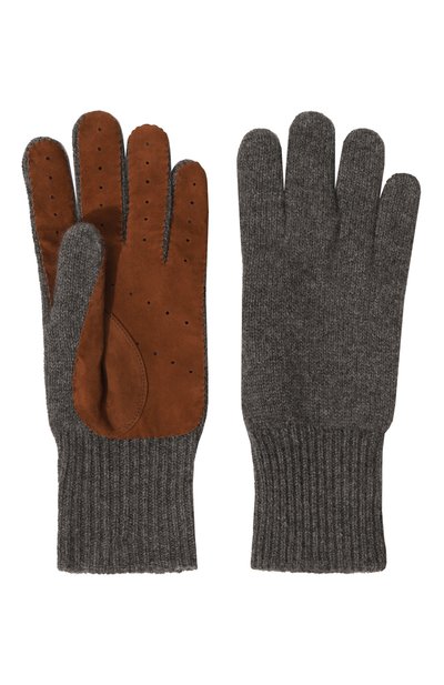 Комбинированные перчатки BRUNELLO CUCINELLI, арт. M2292B2135, фото 3