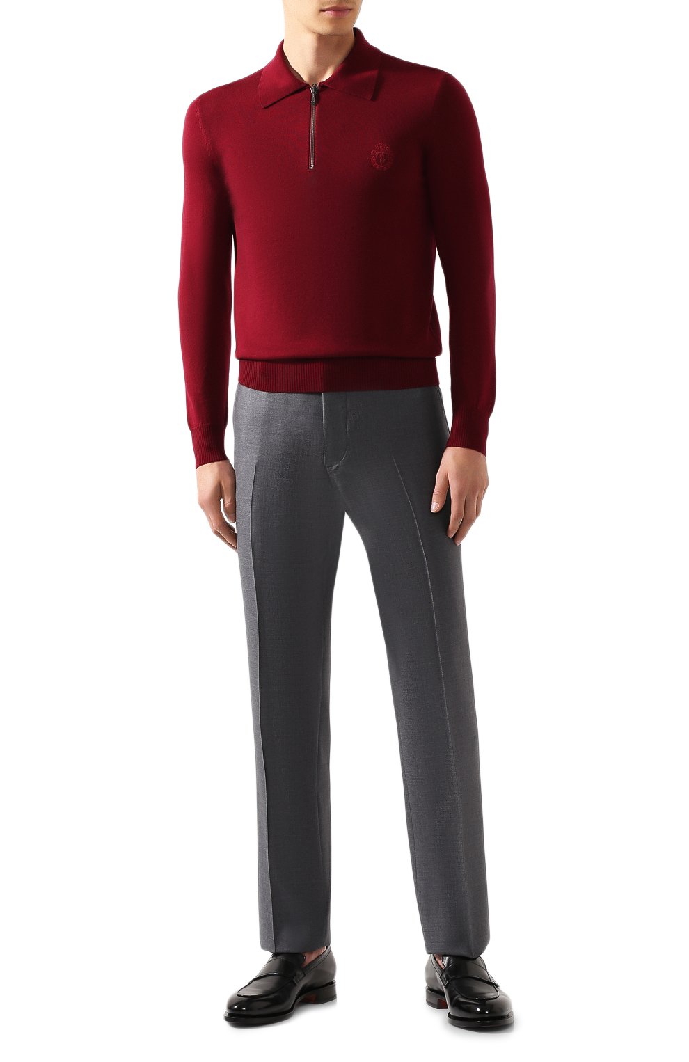 Шерстяные брюки ZILLI, арт. M0S-40-38N-B6406/0001, фото 2