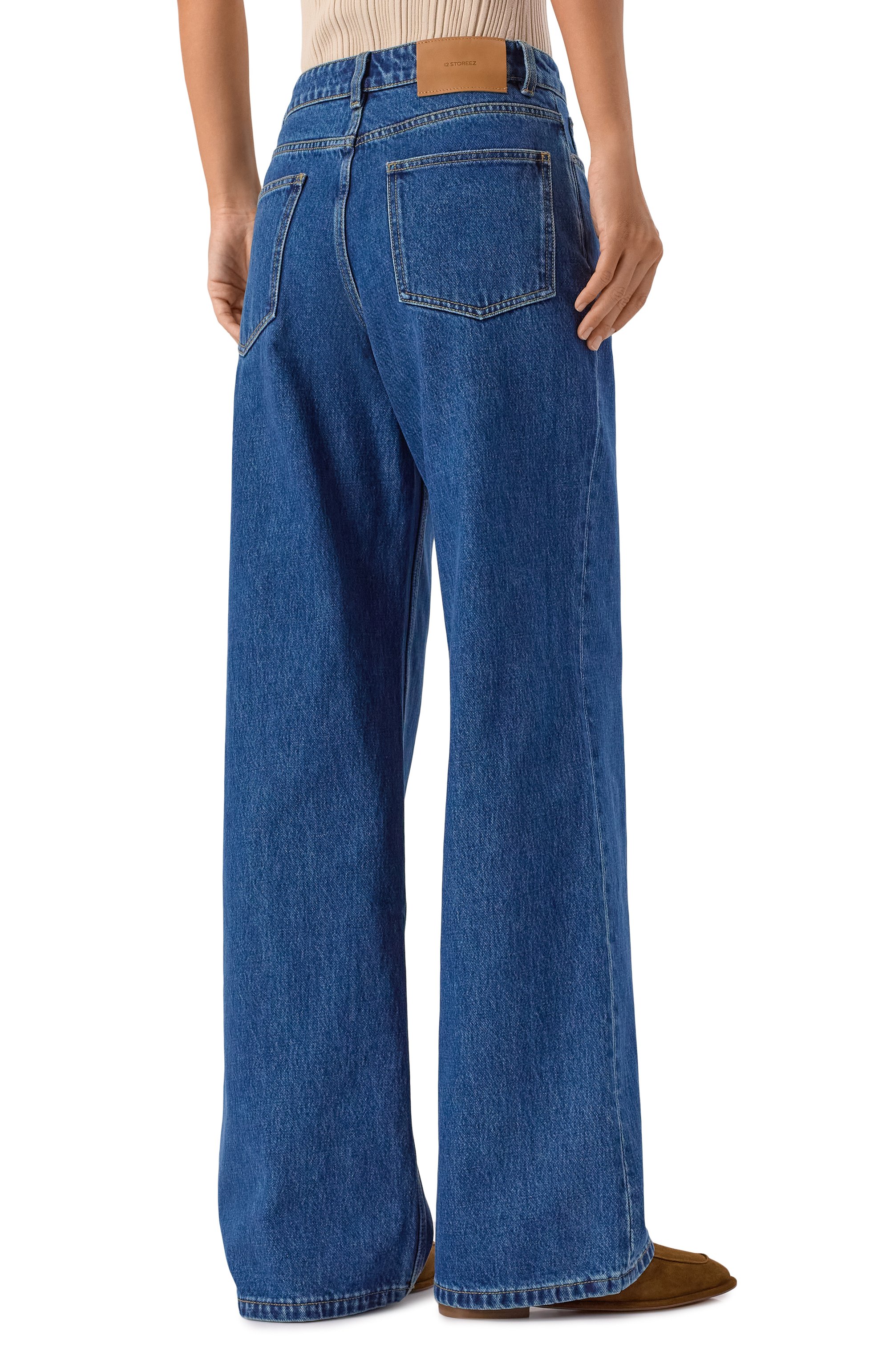 Джинсы wide leg 415 12 STOREEZ, арт. 133960, фото 4