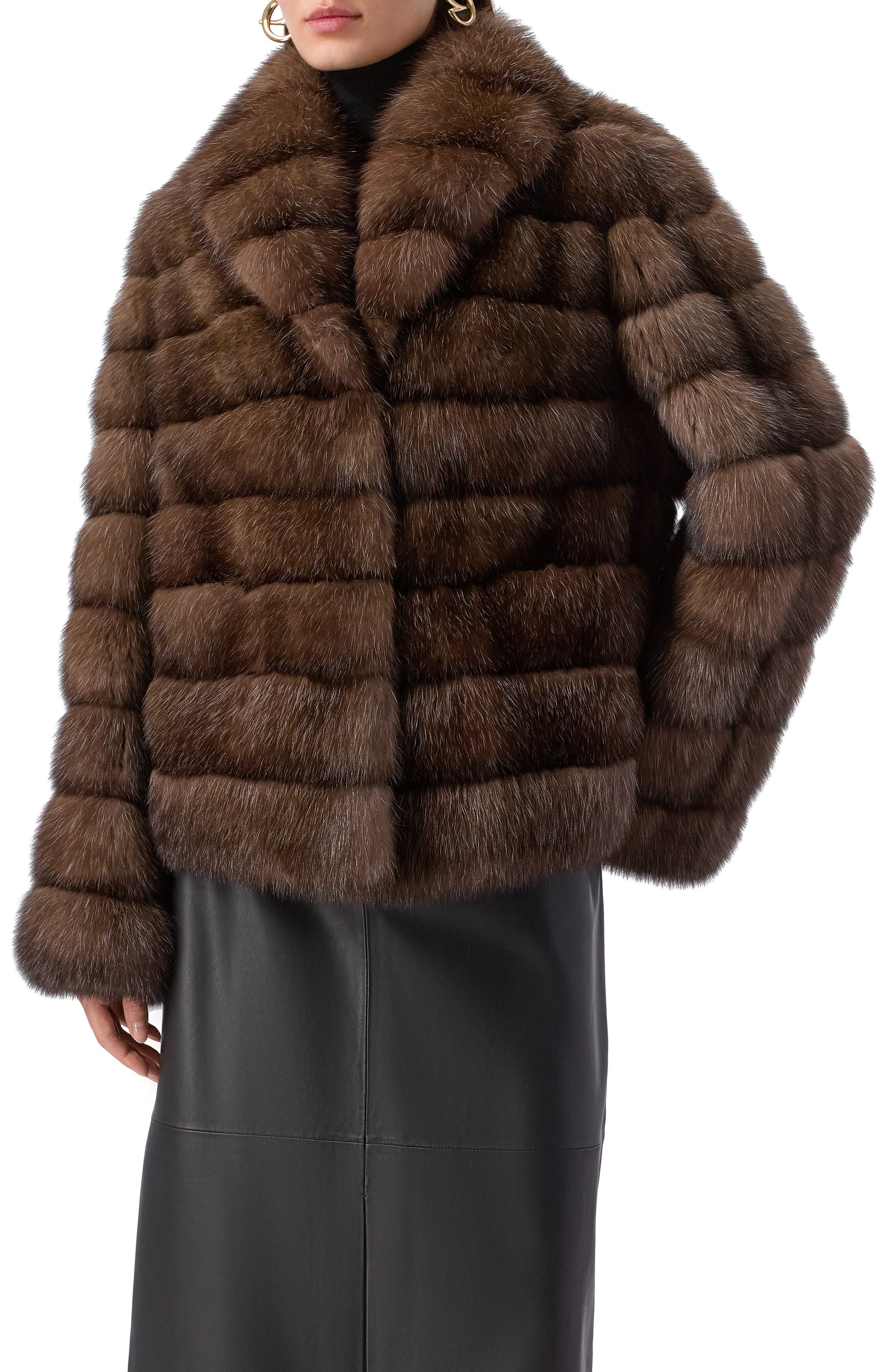 Шуба из соболя РУССКИЙ МЕХ, арт. 90 РМ, фото 3