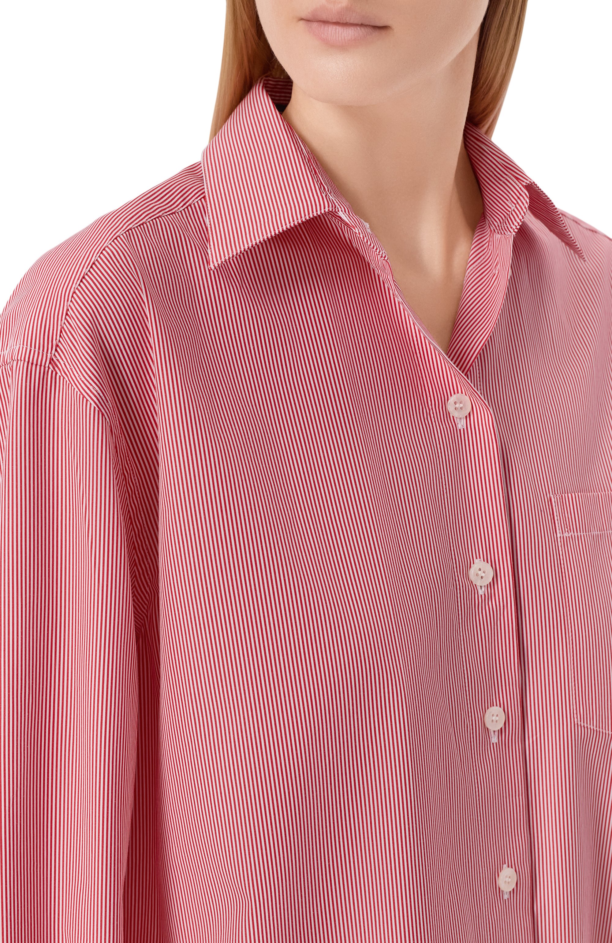 Хлопковая рубашка DOLCE & GABBANA, арт. F5U06Z/FR51L, фото 5