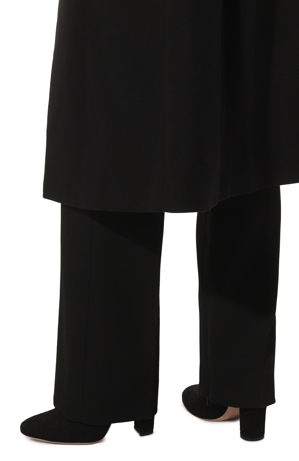 Текстильные ботильоны isa на устойчивом каблуке GIANVITO ROSSI, арт. G70311.15RIC.KIBNER0, фото 3