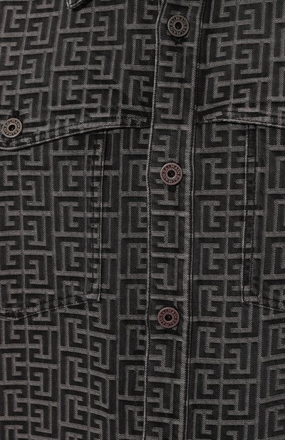 Джинсовая рубашка BALMAIN, арт. BH1HC088/DD68, фото 5