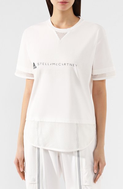Хлопковая футболка ADIDAS BY STELLA MCCARTNEY, арт. DT9227, фото 3