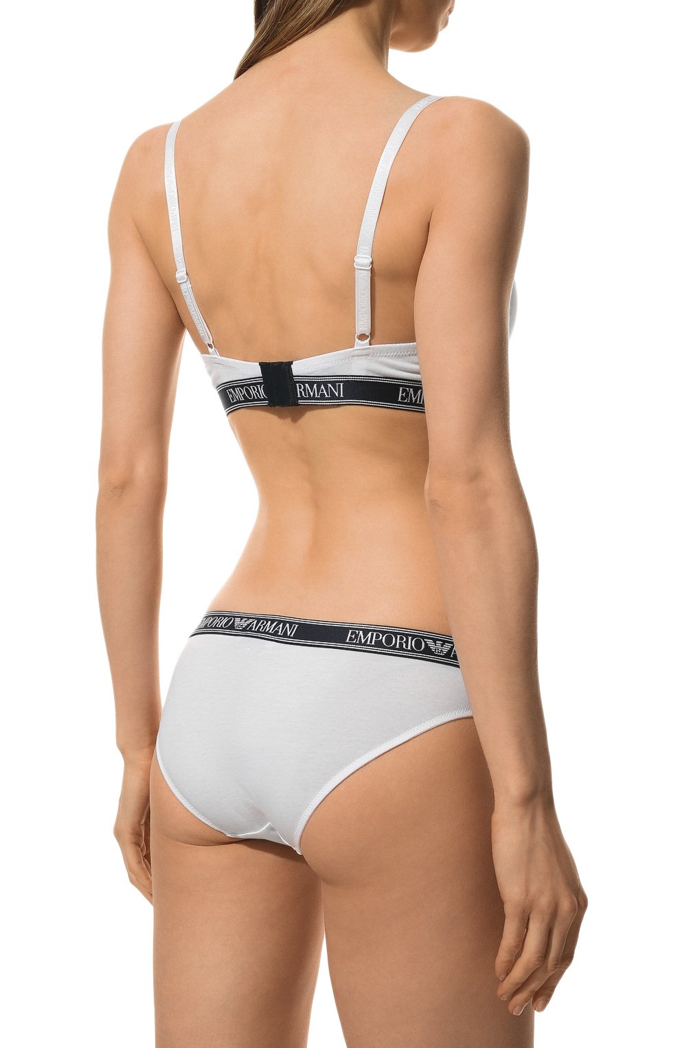 Комплект из двух пар трусов EMPORIO ARMANI белого цвета по цене 4880 руб., арт. 163334/2R227, фото 3 Комплект из двух пар трусов EMPORIO ARMANI, арт. 163334/2R227, фото 3