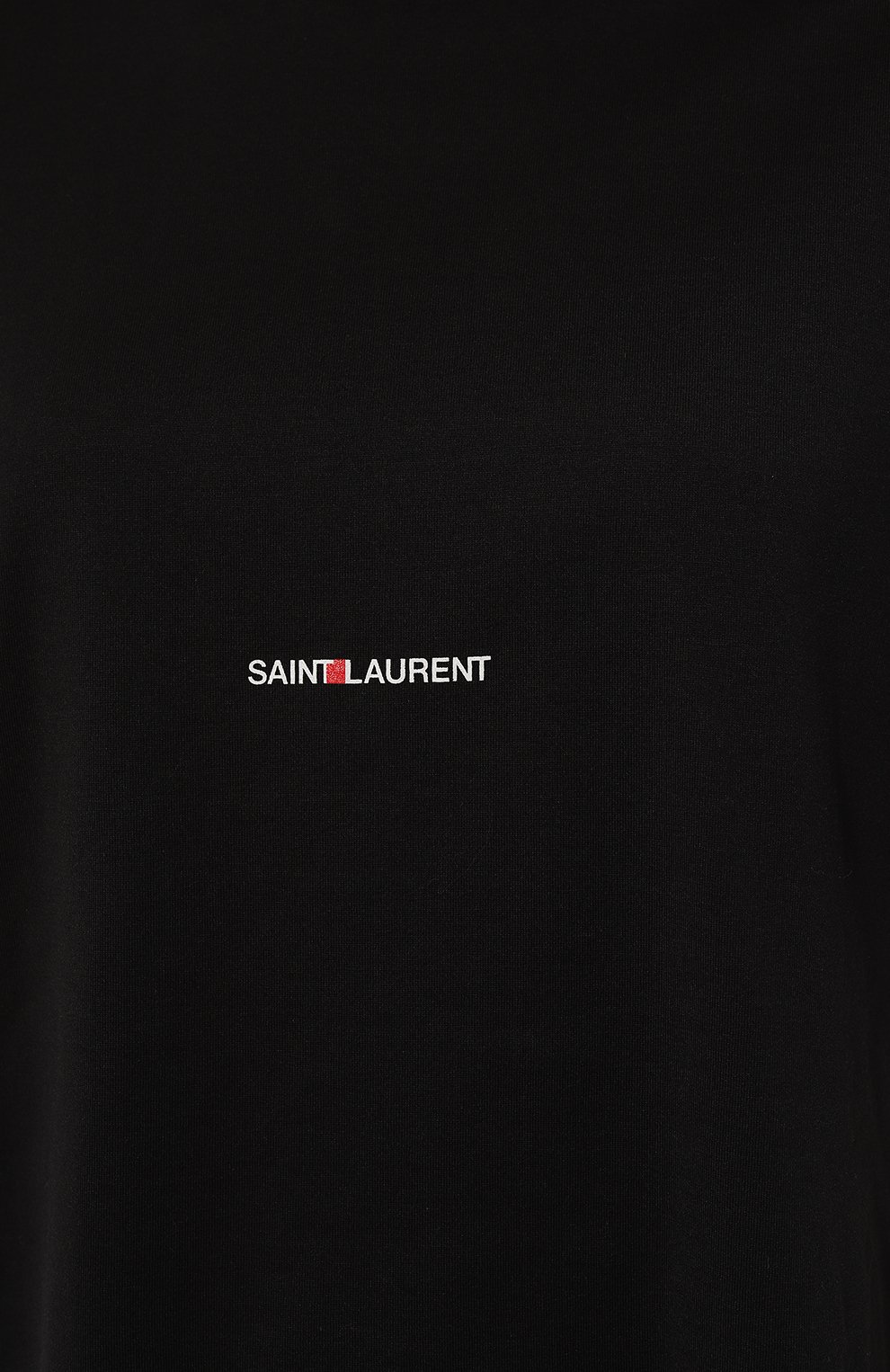 Хлопковая футболка SAINT LAURENT, арт. 460876/YB2DQ, фото 5