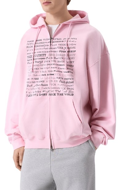 Хлопковая толстовка VETEMENTS, арт. ME76ZU209PX/1302 M0LLET0N, фото 4