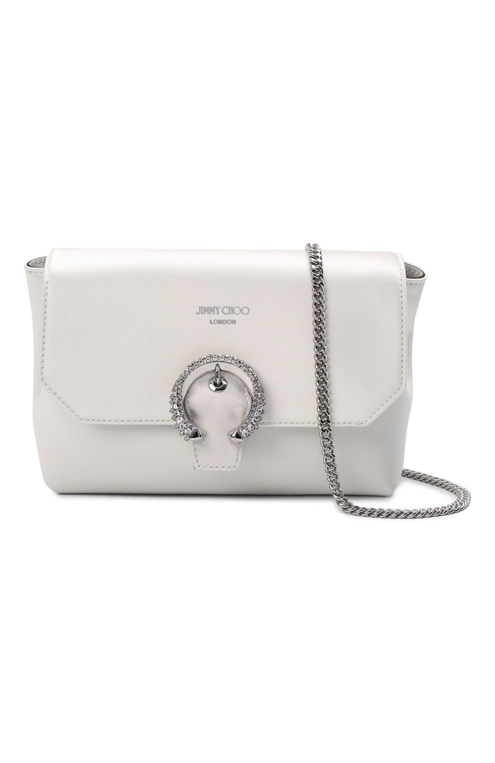 Сумка madeline JIMMY CHOO белого цвета по цене 96950 руб., арт. S0FT MADELINE/TCU, фото 6 Сумка madeline JIMMY CHOO, арт. S0FT MADELINE/TCU, фото 6