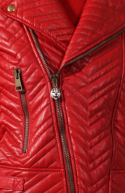 Кожаная куртка на молнии GUCCI, арт. 526789/XG666, фото 5