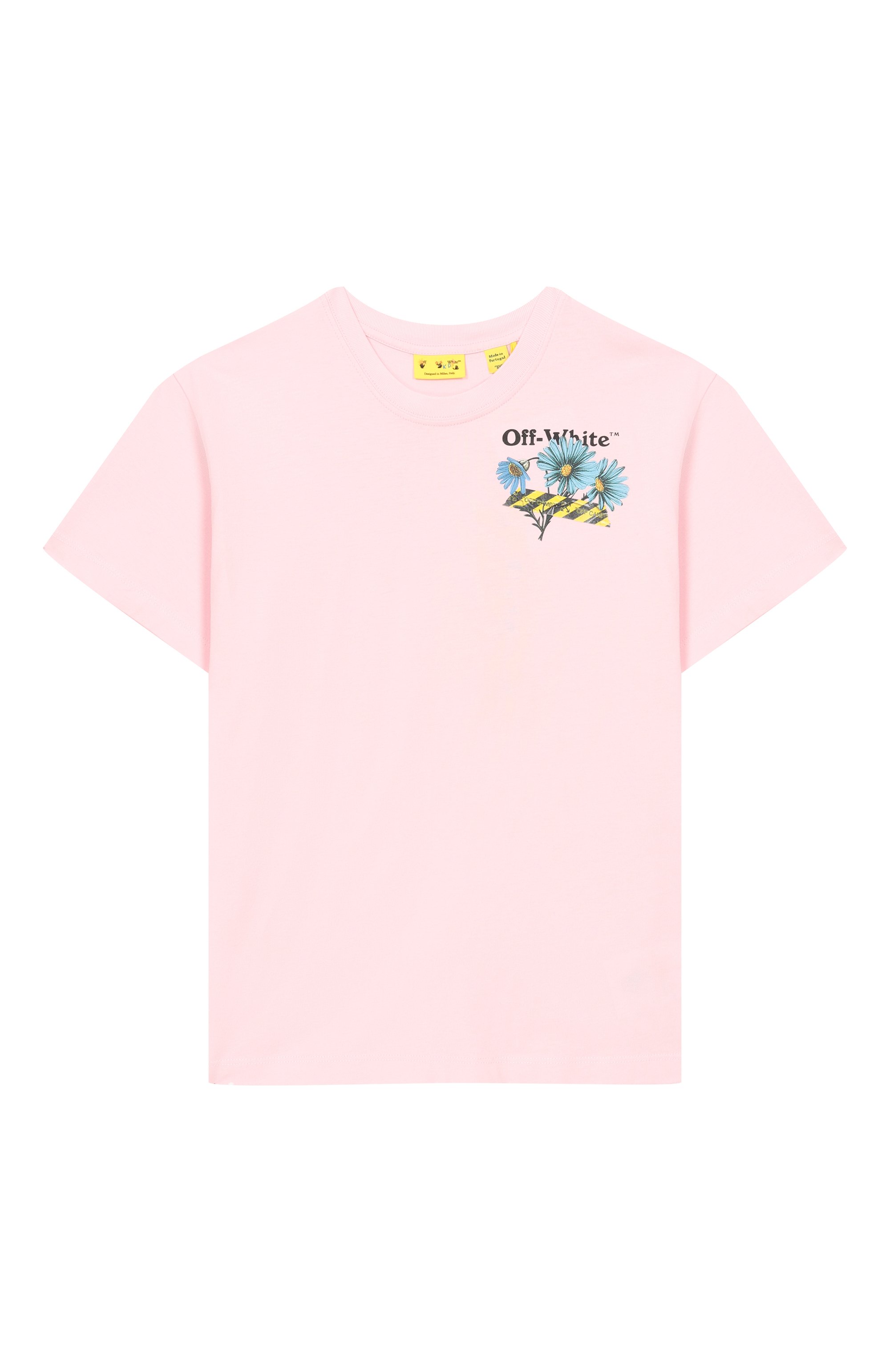 Хлопковая футболка OFF-WHITE, арт. 0GAA001S26JER004, фото 1