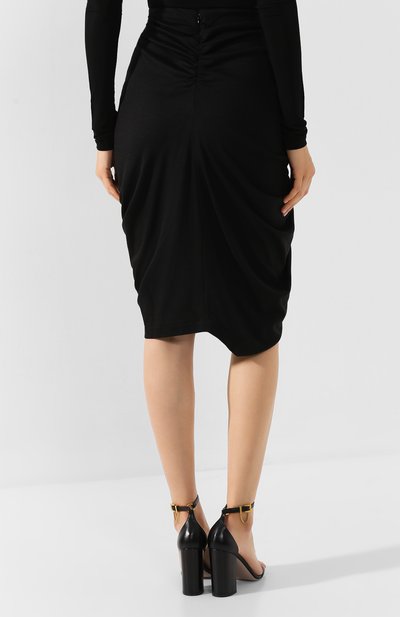 Шерстяная юбка ISABEL MARANT, арт. JU1052-19H029I/DATISCA, фото 4