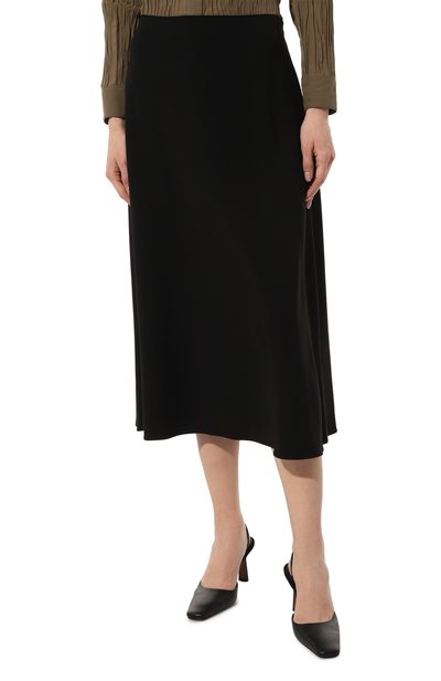 Юбка THEORY черного цвета по цене 43750 руб., арт. L1009304, фото 3 Юбка THEORY, арт. L1009304, фото 3