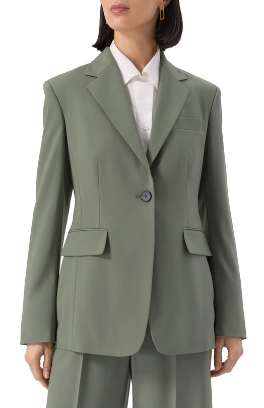 Шерстяной жакет Windsor 52 DSE551 10010784/30045260 Зелёный  52 DSE551 10010784/30045260 Фото 3