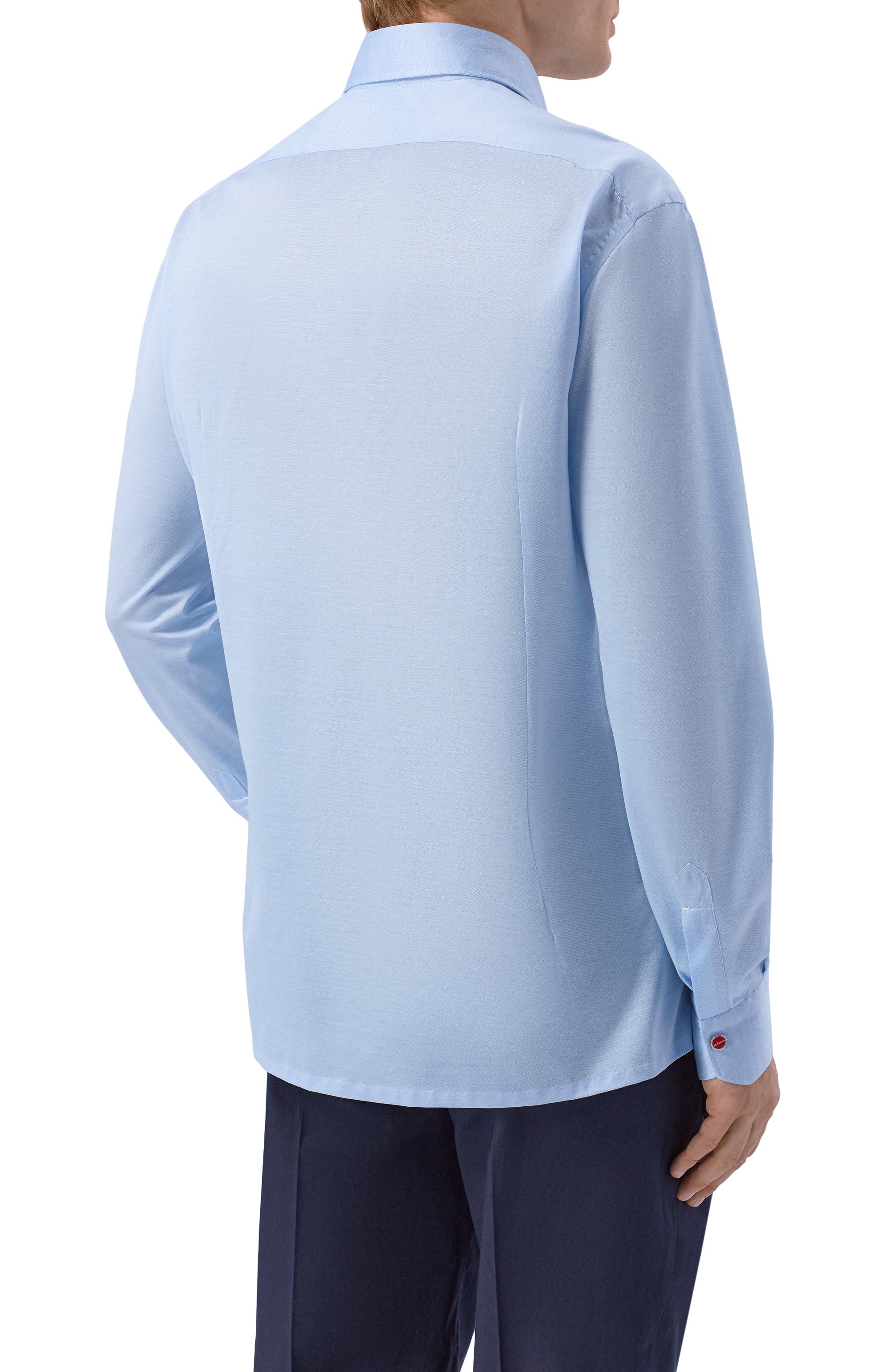 Хлопковая рубашка KITON, арт. UMCNERPH09665, фото 4