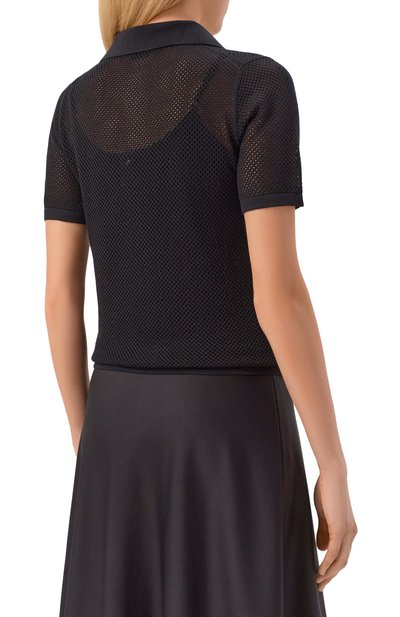 Шелковое поло KITON, арт. D55714, фото 4