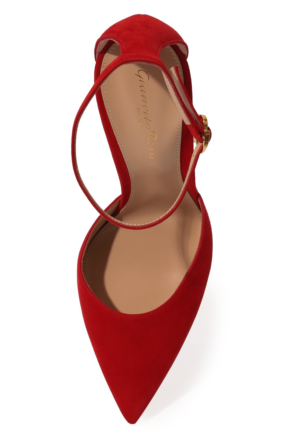 Замшевые туфли GIANVITO ROSSI, арт. G40333.15RIC.CAMTABS, фото 6