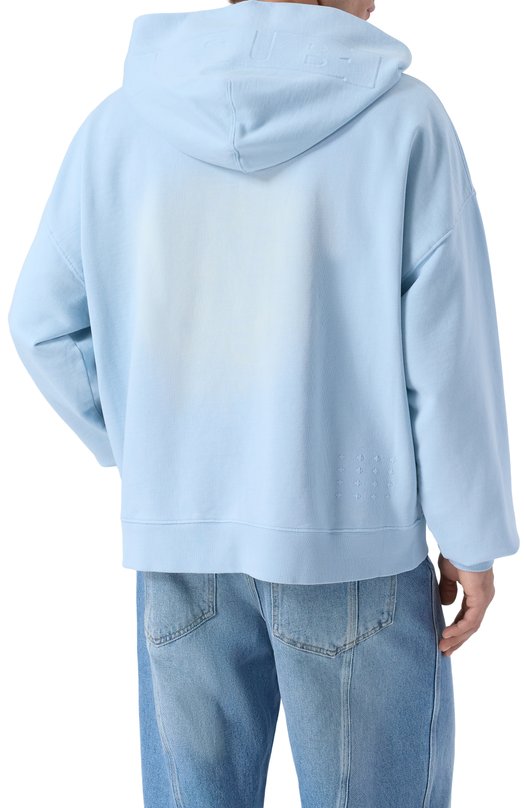 Хлопковая толстовка Ksubi MPF25FL001 Голубой  MPF25FL001 Фото 4