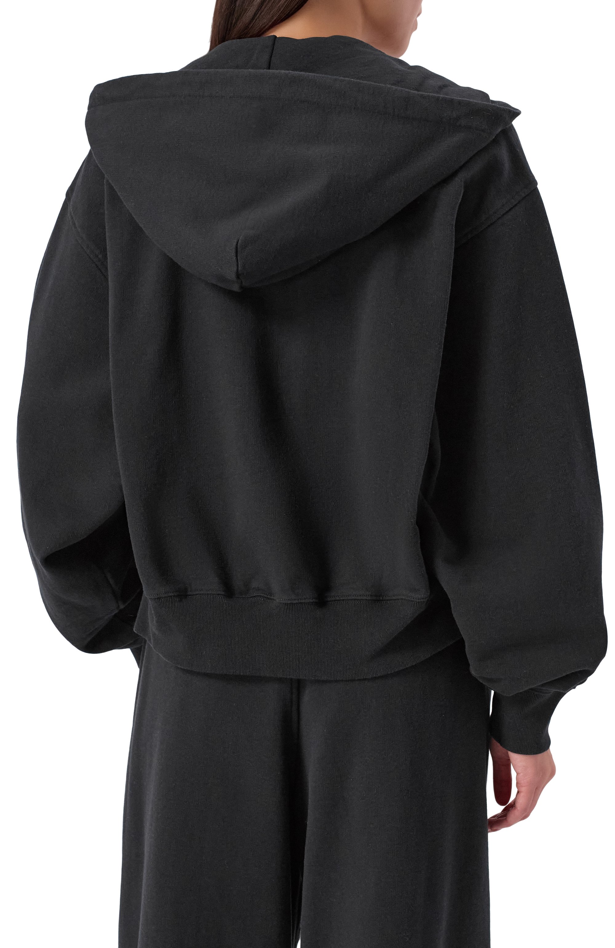 Хлопковая толстовка ALEXANDERWANG.T, арт. 4CC1252112, фото 4