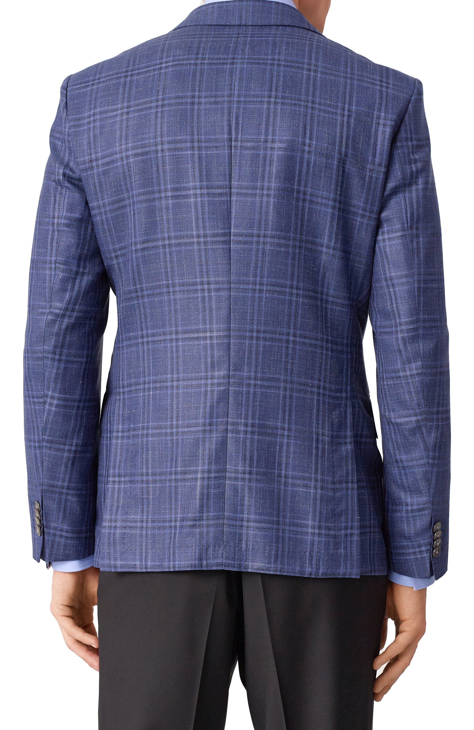 Пиджак из шерсти и шелка BOSS, арт. 50535385, фото 6