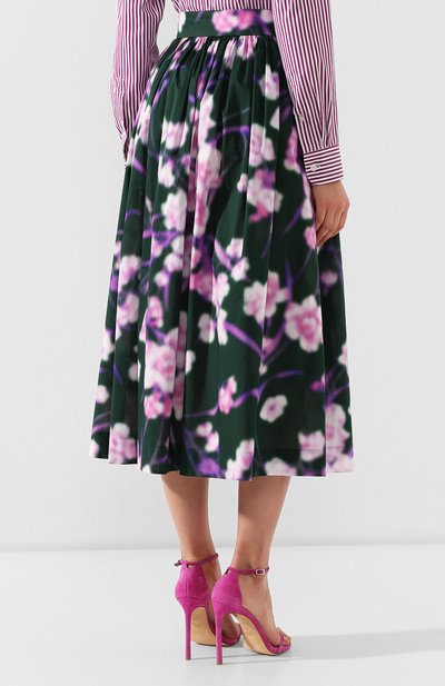 Хлопковая юбка DRIES VAN NOTEN, арт. 191-10870-7100, фото 4