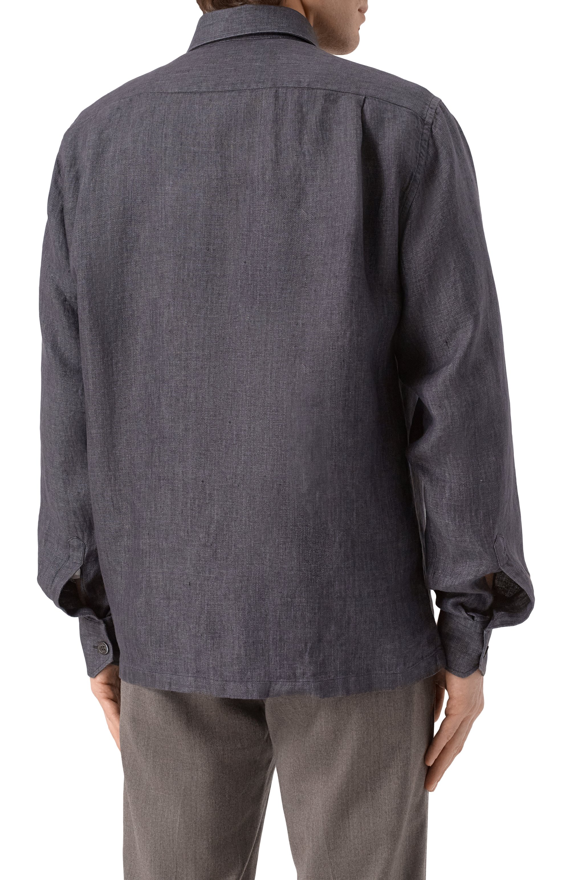 Льняная рубашка STEFANO RICCI, арт. SP007711/BX2930, фото 4