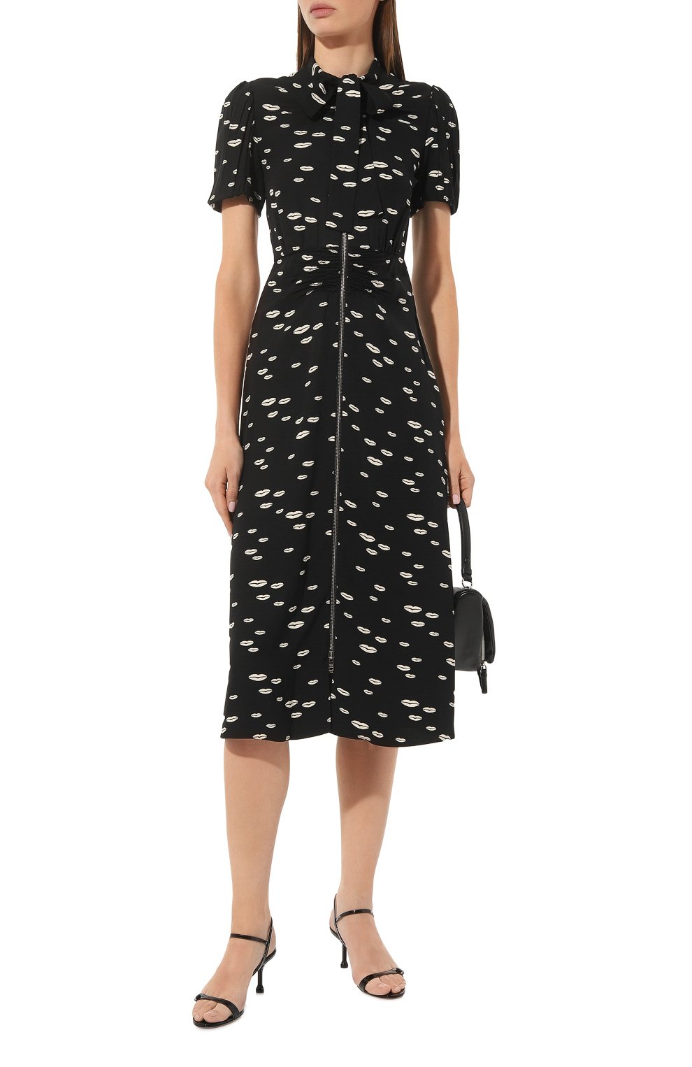 Атласное платье PRADA, арт. P3D16R-1YH1-F057Z-211, фото 2