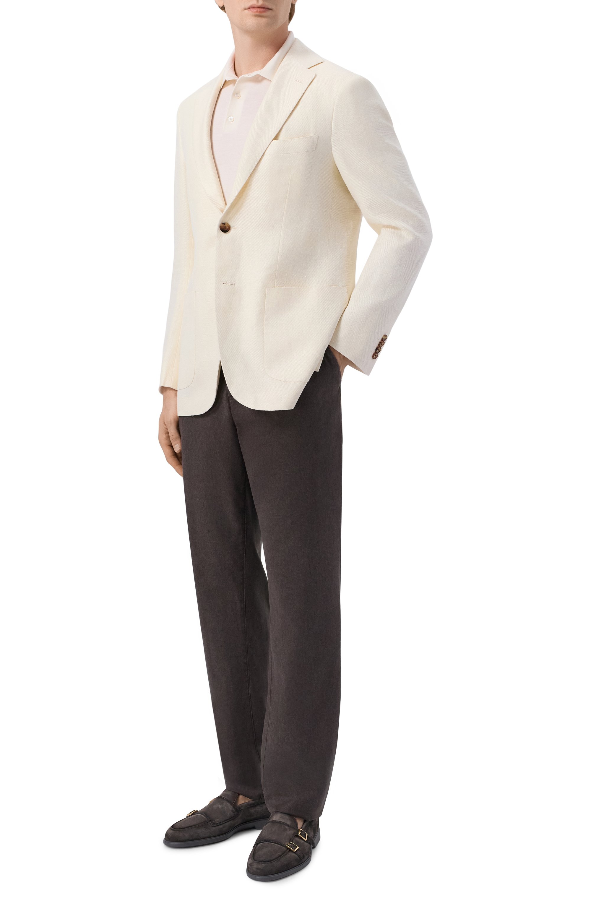 Шерстяные брюки KITON, арт. UPR001RK0615H, фото 2