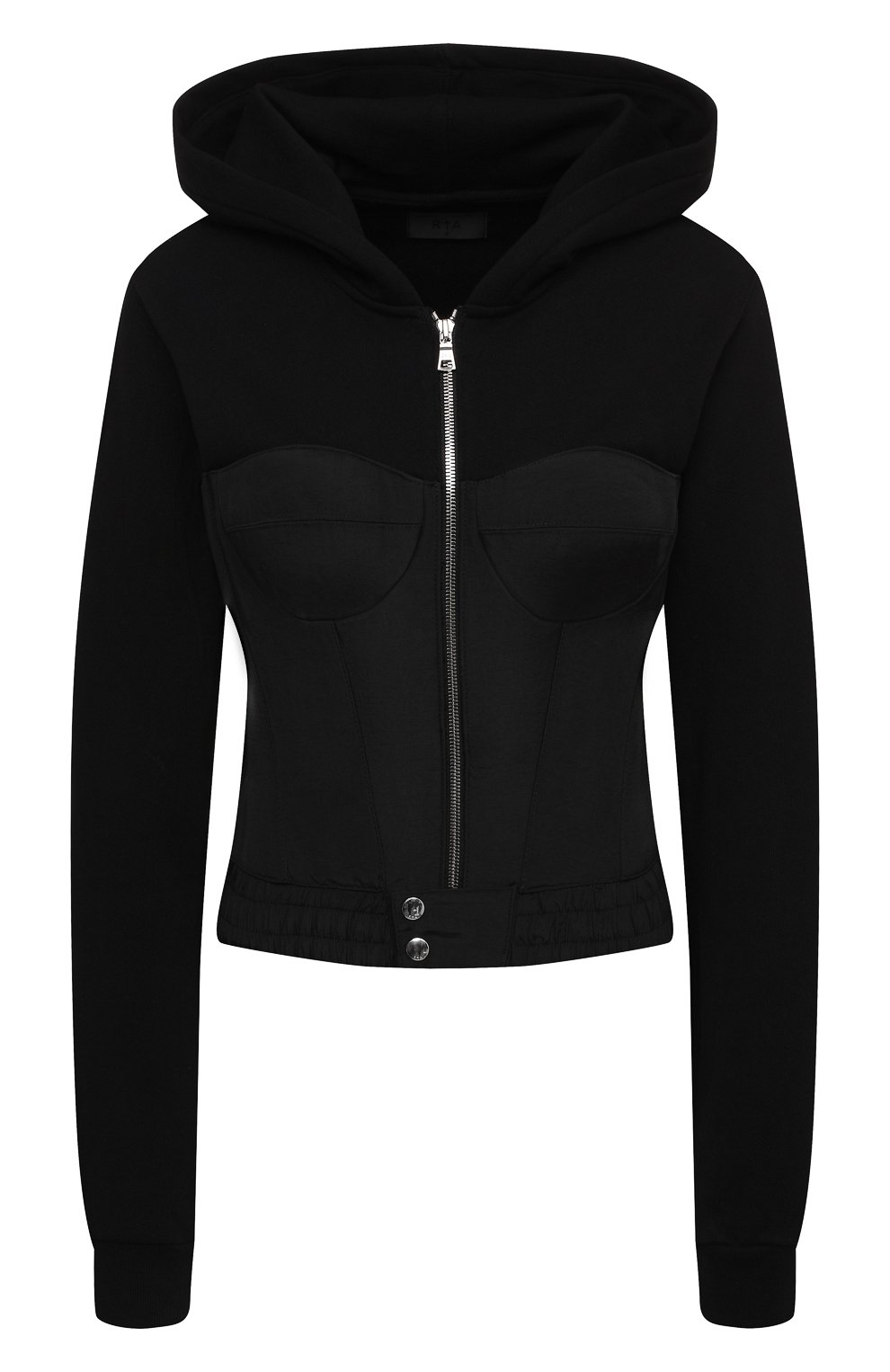 Хлопковый кардиган RTA, арт. WF0213-9030BLK, фото 1